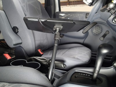Flex Arm package including flex arm and mount for 2010-2016 Transit Connect