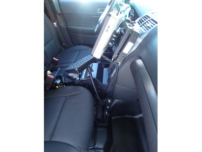 Flex Arm package including flex arm and mount for 2013-2016 Ford Interceptor Utility and Retail Explorer