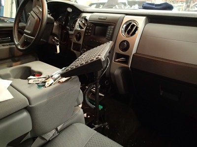 Flex Arm package including flex arm and mount for 2004-2014 Ford F-150 Pickup