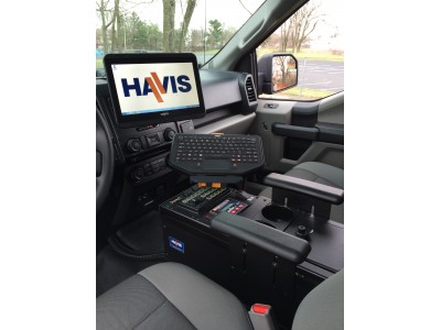 Havis Rugged Keyboard and Keyboard Mount (Patent Pending) System