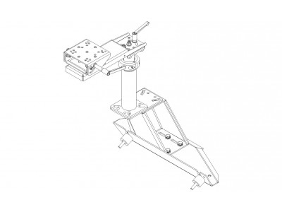 2007-2016 Dodge Ram 4500/5500 Chassis Cab Truck Standard Passenger Side Mount Package