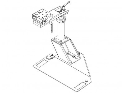 2014-2016 Chevrolet Caprice  Standard Passenger Side Mount Package