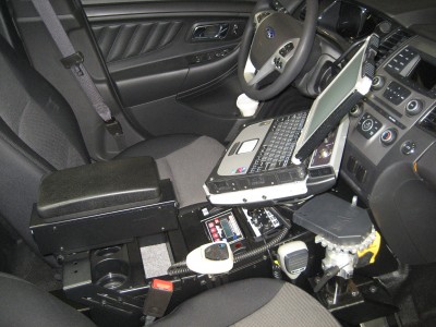 2013-2016 Ford Police Interceptor Sedan Premium Passenger Mount Package