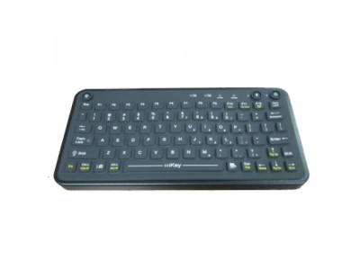 Rechargeable Bluetooth Rugged In-Vehicle Keyboard for Windows, Android or iPad