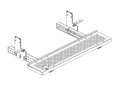 2007-2016 Sprinter van Rear Permanent Step Assembly