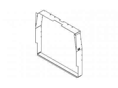 2014-2016 Dodge Ram Promaster Prisoner Transport Replacement Trim Kit
