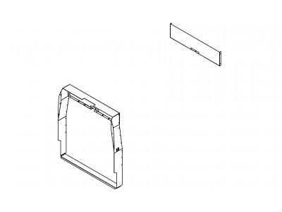2014-2016 Dodge Ram Promaster Prisoner Transport Replacement Trim Kit