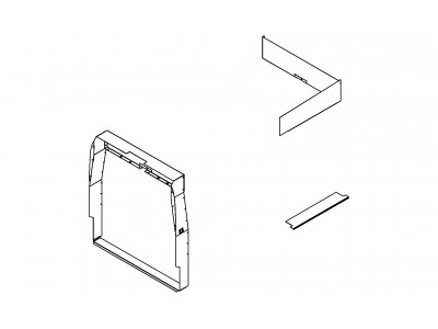 2014-2016 Dodge Ram Promaster Prisoner Transport Replacement Trim Kit