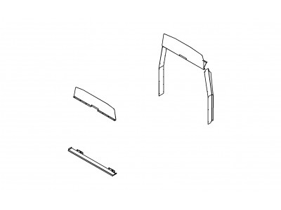 2007-2016 Sprinter Prisoner Transport Replacement Trim Kit