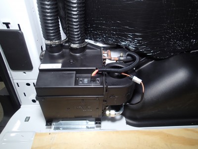 Ford Transit Prisoner Transport HVAC Option without OEM AC Prep Package