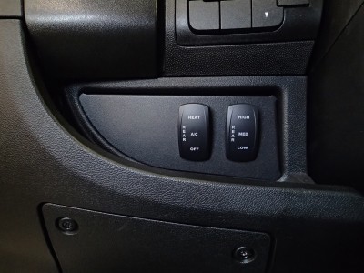 Dodge Ram Promaster Prisoner Transport HVAC Option with Prep Package, without rear control