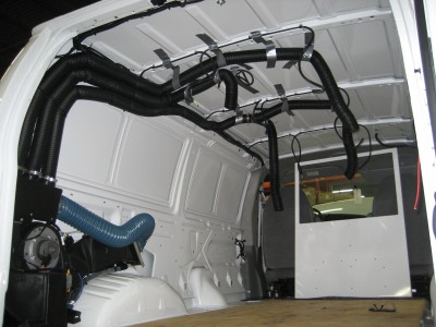 1994-2014 Ford E-Series Prisoner Transport Vent Adaptor Kit Option