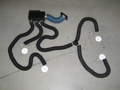 1994-2014 Ford E-Series Prisoner Transport Vent Adaptor Kit Option