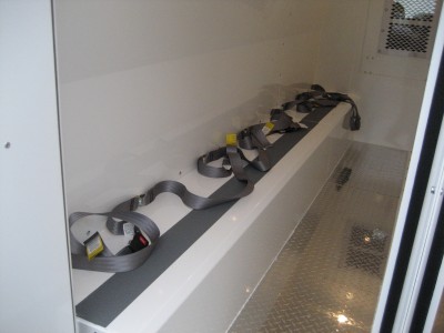Prisoner Transport Seat Belt Option