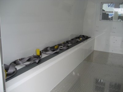 Prisoner Transport Seat Belt Option