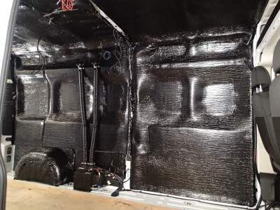 Prisoner Transport Sound Deadening Insulation Option