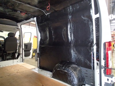 Prisoner Transport Sound Deadening Insulation Option