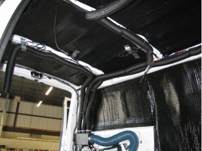 Prisoner Transport Sound Deadening Insulation Option