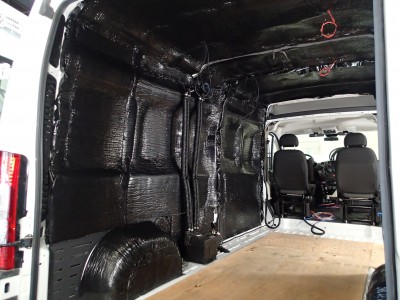 Prisoner Transport Sound Deadening Insulation Option