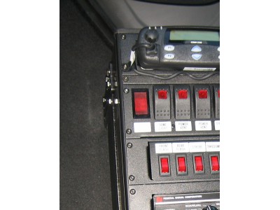Prisoner Transport Compartment Door Activated Buzzer Option