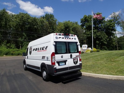 Prisoner Transport Insert For 2014-2016 Dodge Ram ProMaster high roof long length 159