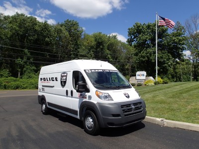 Prisoner Transport Insert For 2014-2016 Dodge Ram ProMaster high roof long length 159