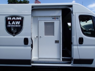 Prisoner Transport Insert For 2014-2016 Dodge Ram ProMaster high roof long length 159