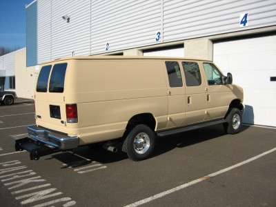 Prisoner Transport Insert For 1997-2014 Ford E-Series extended length 138