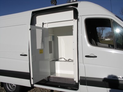 Prisoner Transport Insert For 2007-2015 Dodge/Freightliner/Mercedes Sprinter high roof long length 144