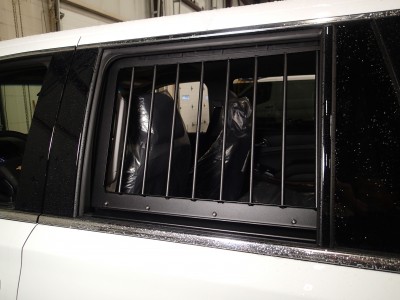 2015-2016 Chevrolet Tahoe Interior Window Bars