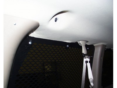 1997-2016 Chevrolet G-Series Extended Length Van With Swing Out Side Doors Interior Window Guard Kit For 8 Windows, 15 Passenger, Dual Pull Out Doors