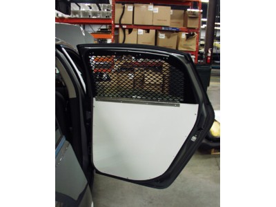 2006-2016 Chevrolet Impala Police Package & 2014-2016 Impala Limited Interior Window Guard Kit With Hinges For 2 Windows