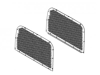 2007-2014 Chevrolet Suburban/GMC Yukon XL Interior Window Guard Kit For 2 Windows