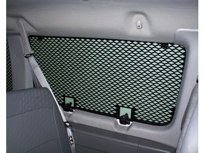1994-2014 Ford E-Series Extended Length Van With Swing Out Side Doors Interior Window Guard Kit For 9 Windows
