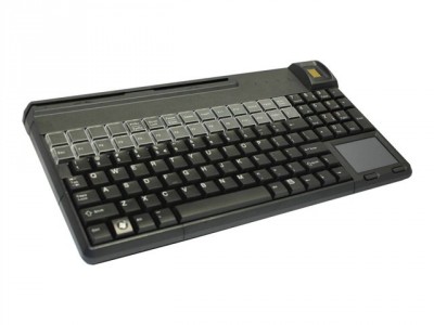 CHERRY SPOS Biometric Keyboard  Black  Keyboard 