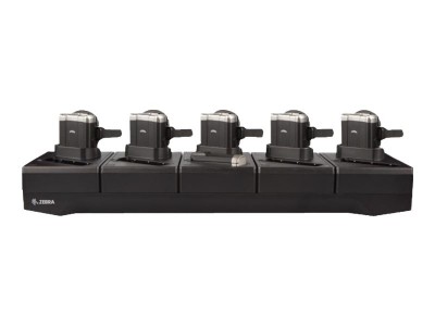 Zebra 5Slot Charge Only Cradle w/Spare Battery Charger