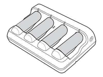 Symbol Four Slot Spare Battery Charger