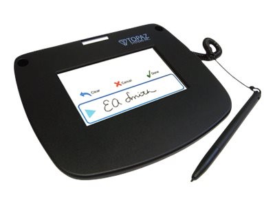 Topaz SigLiteColor 4.3 Signature Terminal W/ LCD Display